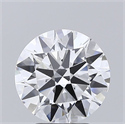 Lab Grown Diamond 3.45 Carats, Round with Ideal Cut, E Color, VS2 Clarity and Certified by IGI