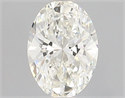 Diamante Natural 0.50 quilates, Ovalado , Color I, claridad VVS1 y certificado GIA