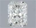 Natural Diamond 0.51 Carats, Radiant with  Cut, H Color, VS1 Clarity and Certified by GIA