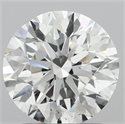 Natural Diamond 1.50 Carats, Round with Excellent Cut, F Color, VS2 Clarity and Certified by GIA