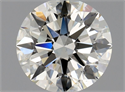 Natural Diamond 0.76 Carats, Round with Excellent Cut, K Color, VS2 Clarity and Certified by GIA