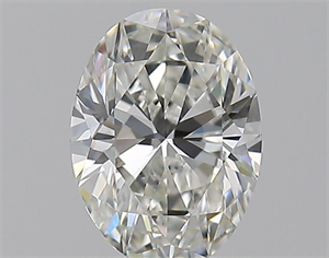 Picture of Natural Diamond 0.80 Carats, Oval with  Cut, H Color, VVS2 Clarity and Certified by GIA
