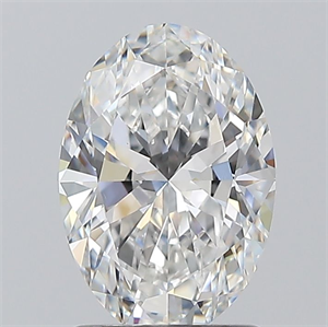Picture of Natural Diamond 1.30 Carats, Oval with  Cut, F Color, VS1 Clarity and Certified by GIA