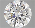 Lab Grown Diamond 2.02 Carats, Round with Ideal Cut, E Color, VVS2 Clarity and Certified by IGI