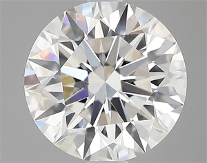 Picture of Lab Grown Diamond 2.02 Carats, Round with Ideal Cut, E Color, VVS2 Clarity and Certified by IGI