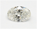 Diamante Natural 0.51 quilates, Ovalado , Color H, claridad I1 y certificado GIA