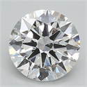 Lab Grown Diamond 1.50 Carats, Round with Excellent Cut, D Color, VS2 Clarity and Certified by IGI