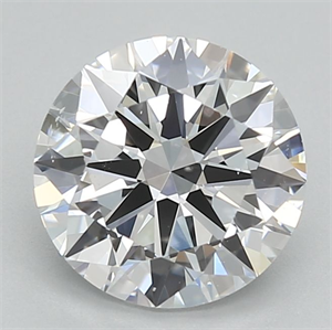 Picture of Lab Grown Diamond 1.50 Carats, Round with Excellent Cut, D Color, VS2 Clarity and Certified by IGI