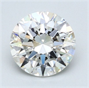 Diamante Natural 1.70 quilates, Redondo , Color F, claridad VVS1 y certificado IGI