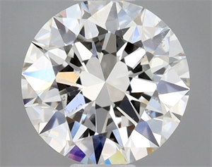 Foto Diamante Natural 0.50 quilates, Redondo , Color F, claridad SI1 y certificado GIA de