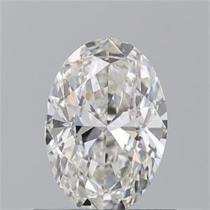 Picture of Natural Diamond 0.71 Carats, Oval with  Cut, H Color, VS2 Clarity and Certified by GIA