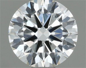 Picture of Natural Diamond 0.50 Carats, Round with Excellent Cut, H Color, VVS1 Clarity and Certified by IGI