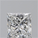 Diamante Natural 1.71 quilates, Princesa , Color F, claridad SI1 y certificado GIA