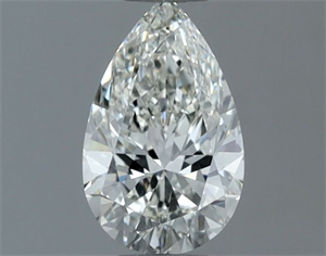 Picture of Natural Diamond 0.50 Carats, Pear with  Cut, H Color, VVS2 Clarity and Certified by GIA