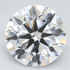 Picture of Lab Grown Diamond 5.01 Carats, Round with Ideal Cut, D Color, IF Clarity and Certified by IGI