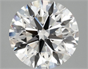 Del inventario de diamantes de laboratorio, 3.10 quilates, Redondo , Color G, claridad VS1 y certificado IGI
