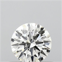 Diamante Natural 0.41 quilates, Redondo , Color H, claridad VS2 y certificado GIA