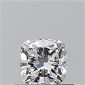 Diamante Natural 0.50 quilates, Del cojín , Color H, claridad VVS2 y certificado GIA