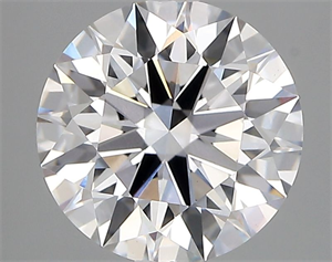 Picture of Lab Grown Diamond 2.82 Carats, Round with Ideal Cut, D Color, VVS2 Clarity and Certified by IGI