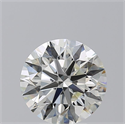 Natural Diamond 3.50 Carats, Round with Excellent Cut, J Color, SI1 Clarity and Certified by GIA