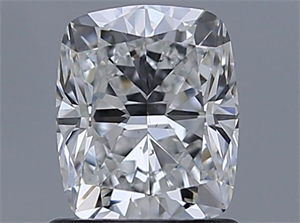 Foto Diamante Natural 1.01 quilates, Del cojín , Color F, claridad VS2 y certificado GIA de