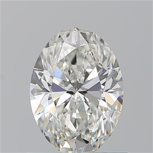Picture of Natural Diamond 0.90 Carats, Oval with  Cut, H Color, VVS1 Clarity and Certified by GIA