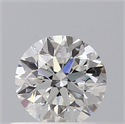 Diamante Natural 0.46 quilates, Redondo , Color H, claridad VS2 y certificado GIA