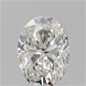 Diamante Natural 0.91 quilates, Ovalado , Color I, claridad VS2 y certificado GIA
