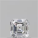 Diamante Natural 0.50 quilates, Asscher , Color D, claridad VS2 y certificado GIA
