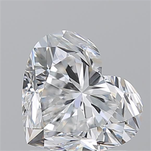 Picture of Natural Diamond 1.50 Carats, Heart with  Cut, D Color, VVS1 Clarity and Certified by GIA