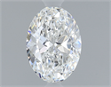 Natural Diamond 0.60 Carats, Oval with  Cut, E Color, VVS1 Clarity and Certified by GIA
