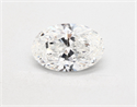 Diamante Natural 3.01 quilates, Ovalado , Color G, claridad SI1 y certificado GIA