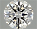 Diamante Natural 0.46 quilates, Redondo , Color E, claridad VVS1 y certificado GIA