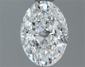 Foto Diamante Natural 1.00 quilates, Ovalado , Color F, claridad SI1 y certificado GIA de