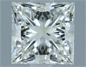 Natural Diamond 1.20 Carats, Princess with  Cut, H Color, VVS1 Clarity and Certified by IGI