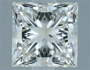 Picture of Natural Diamond 1.20 Carats, Princess with  Cut, H Color, VVS1 Clarity and Certified by IGI