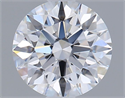 Del inventario de diamantes de laboratorio, 1.06 quilates, Redondo , Color E, claridad VVS2 y certificado IGI