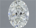 Diamante Natural 0.61 quilates, Ovalado , Color H, claridad VVS1 y certificado IGI
