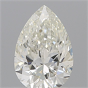 Natural Diamond 1.00 Carats, Pear with  Cut, J Color, SI1 Clarity and Certified by GIA