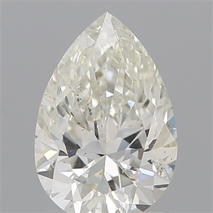 Picture of Natural Diamond 1.00 Carats, Pear with  Cut, J Color, SI1 Clarity and Certified by GIA