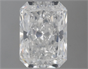 Natural Diamond 0.90 Carats, Radiant with  Cut, F Color, SI2 Clarity and Certified by GIA