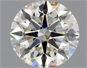 Natural Diamond 0.80 Carats, Round with Excellent Cut, J Color, SI1 Clarity and Certified by GIA
