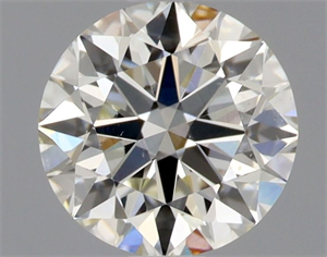 Picture of Natural Diamond 0.80 Carats, Round with Excellent Cut, J Color, SI1 Clarity and Certified by GIA