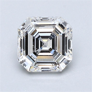 Foto Diamante Natural 1.03 quilates, Asscher , Color G, claridad VS1 y certificado GIA de