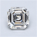 Natural Diamond 1.03 Carats, Asscher with  Cut, G Color, VS1 Clarity and Certified by GIA