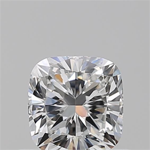 Picture of Natural Diamond 0.52 Carats, Cushion with  Cut, F Color, VVS1 Clarity and Certified by GIA