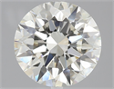 Natural Diamond 3.01 Carats, Round with Excellent Cut, J Color, VS2 Clarity and Certified by GIA