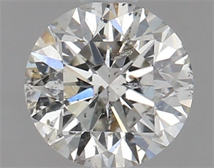 Picture of Natural Diamond 0.80 Carats, Round with Very Good Cut, H Color, SI2 Clarity and Certified by IGI
