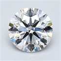 Diamante Natural 1.51 quilates, Redondo , Color E, claridad VVS1 y certificado GIA