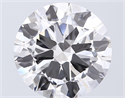Lab Grown Diamond 6.66 Carats, Round with Ideal Cut, F Color, VVS2 Clarity and Certified by IGI
